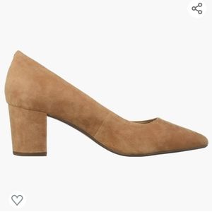 Corso como, suede beige, 8 Ryanna block heel